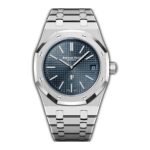 39mm Jumbo Extra-Thin Steel Blue Dial