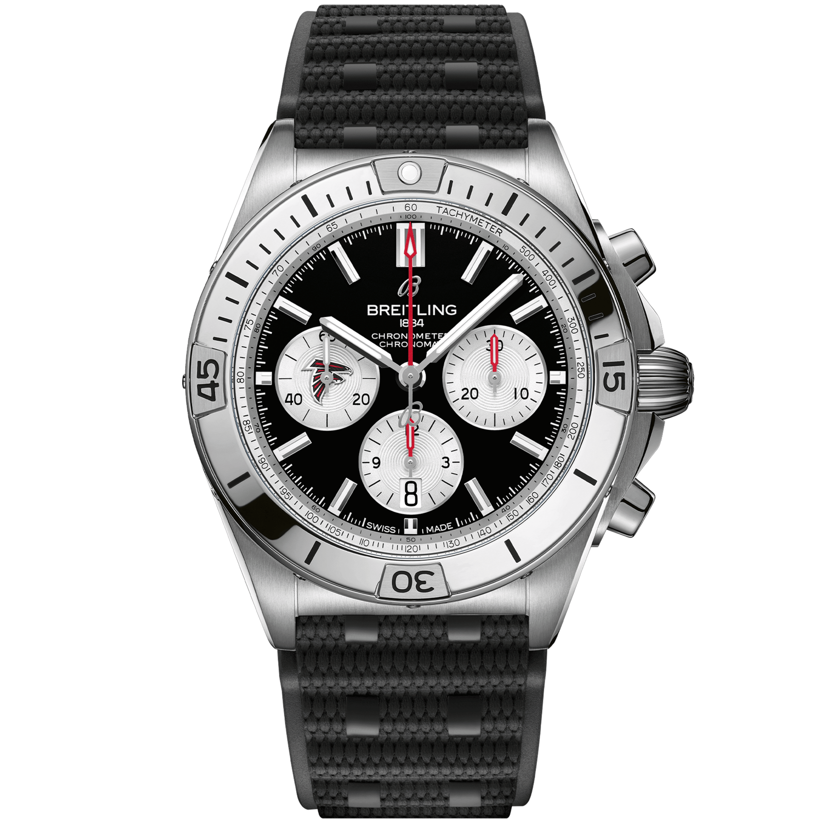 Chronomat_B0142_AB01342B1B3S1_RUBBER_ATLANTA_FALCONS_DIGITAL-scaled-1.png Chronomat B01 42 NFL Atlanta Falcons Edition AB01342B1B3S1 - Image 1