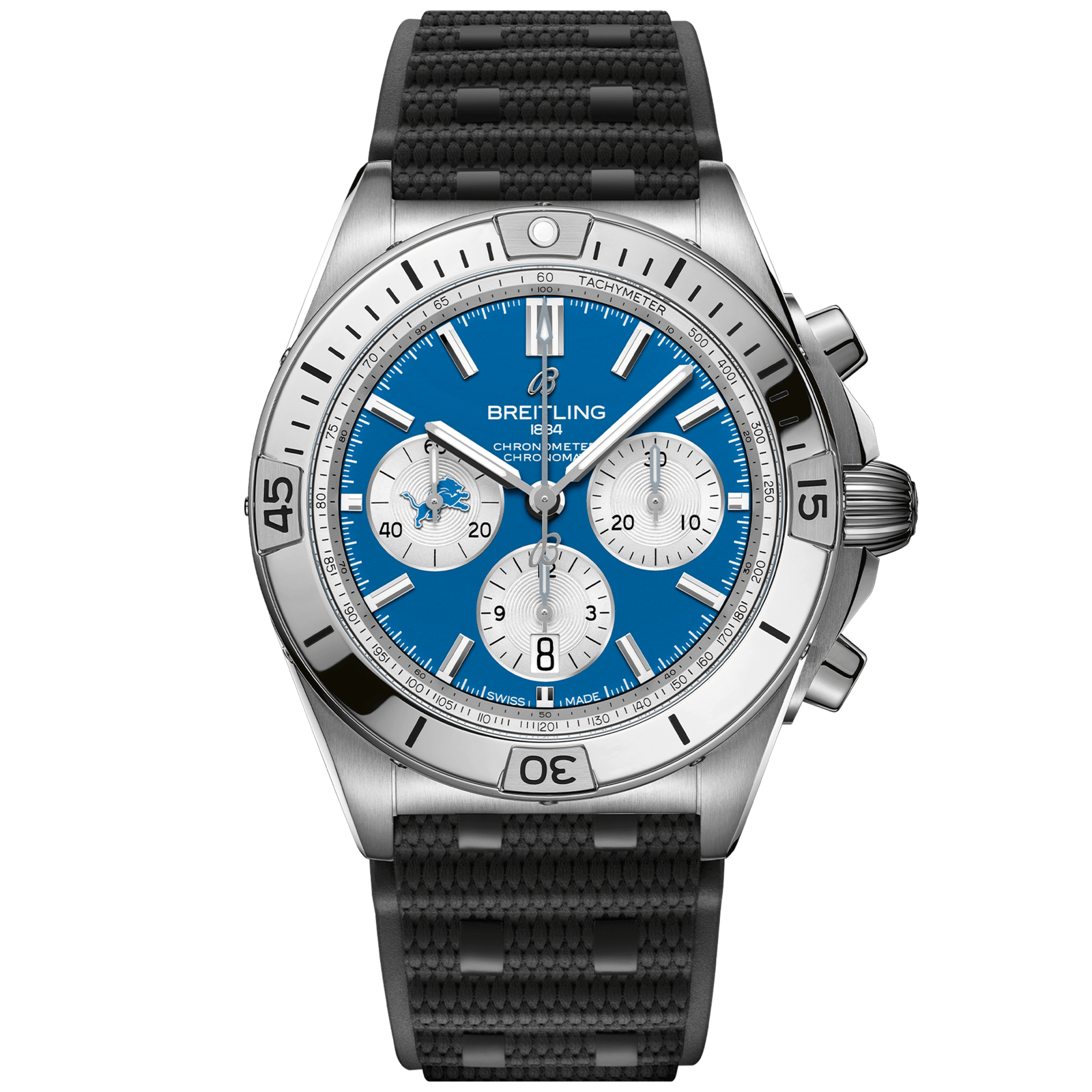 Chronomat_B0142_AB01342B1CCS1_RUBBER_DETROIT_LIONS_DIGITAL-scaled-1.png Chronomat B01 42 NFL Detroit Lions Edition AB01342B1CCS1 - Image 1