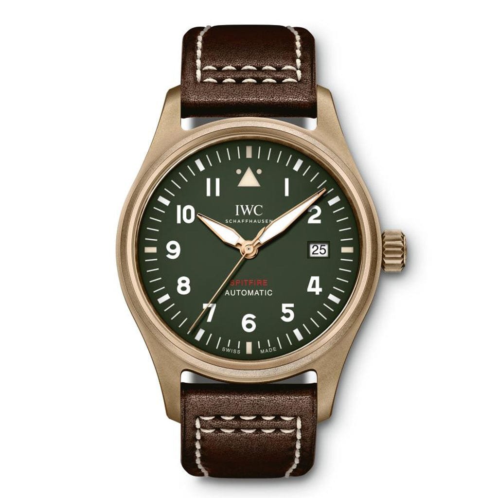 Front_c6b0f6b1-9bf9-4577-b0d3-e26fed934ac0.jpg IWC Pilot's Watch Automatic Spitfire IW326802 - Image 1