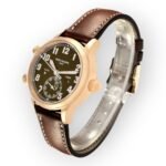 Patek Philippe Calatrava 7234 Rose Gold Pilot Travel Time Mens Watch - Image 4