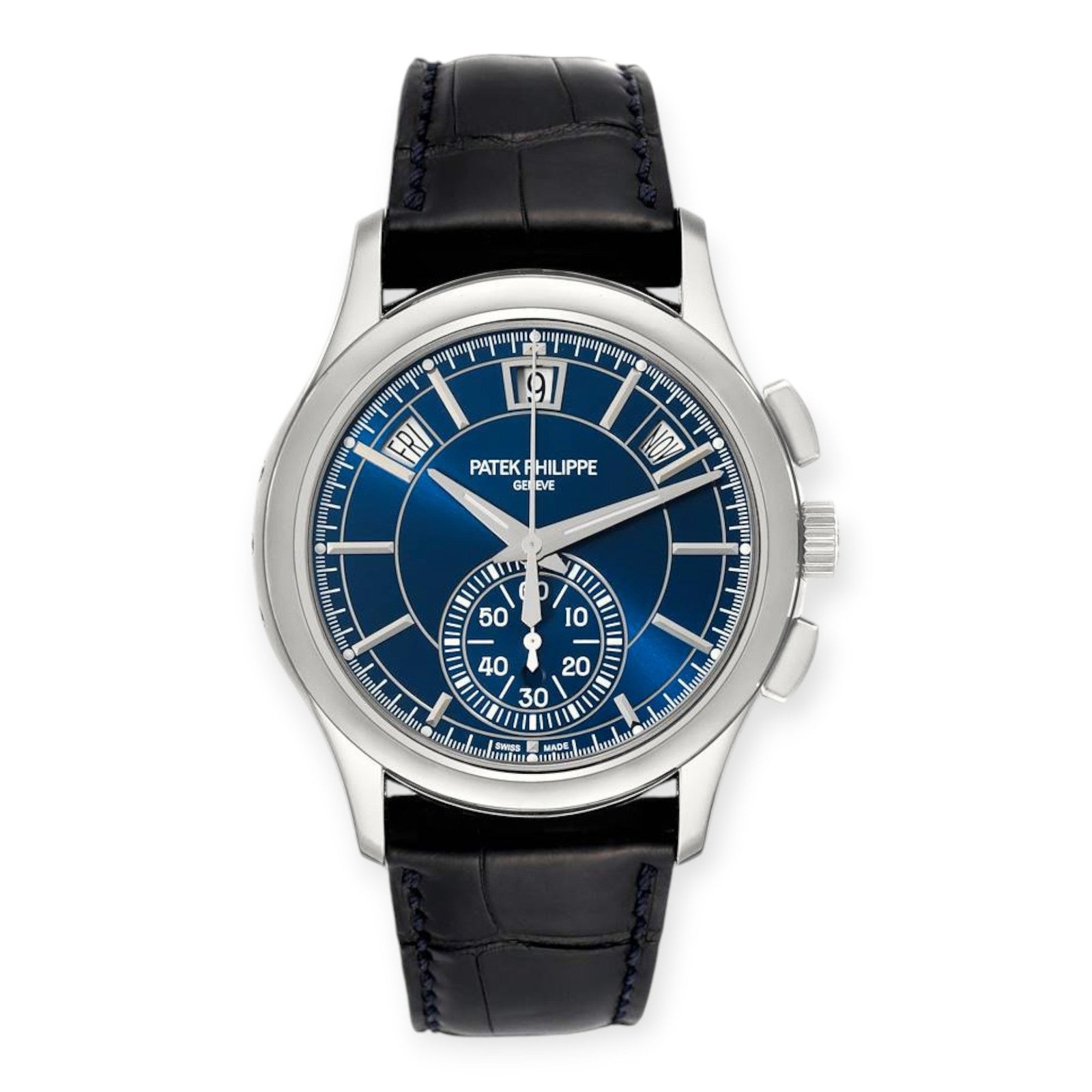 Pre-Owned-Patek-Philippe-Complications-5905-Annual-Calendar-Platinum-Watch-JD-Watches-NY.jpg Patek Philippe Complications 5905 Annual Calendar Platinum Watch - Image 1