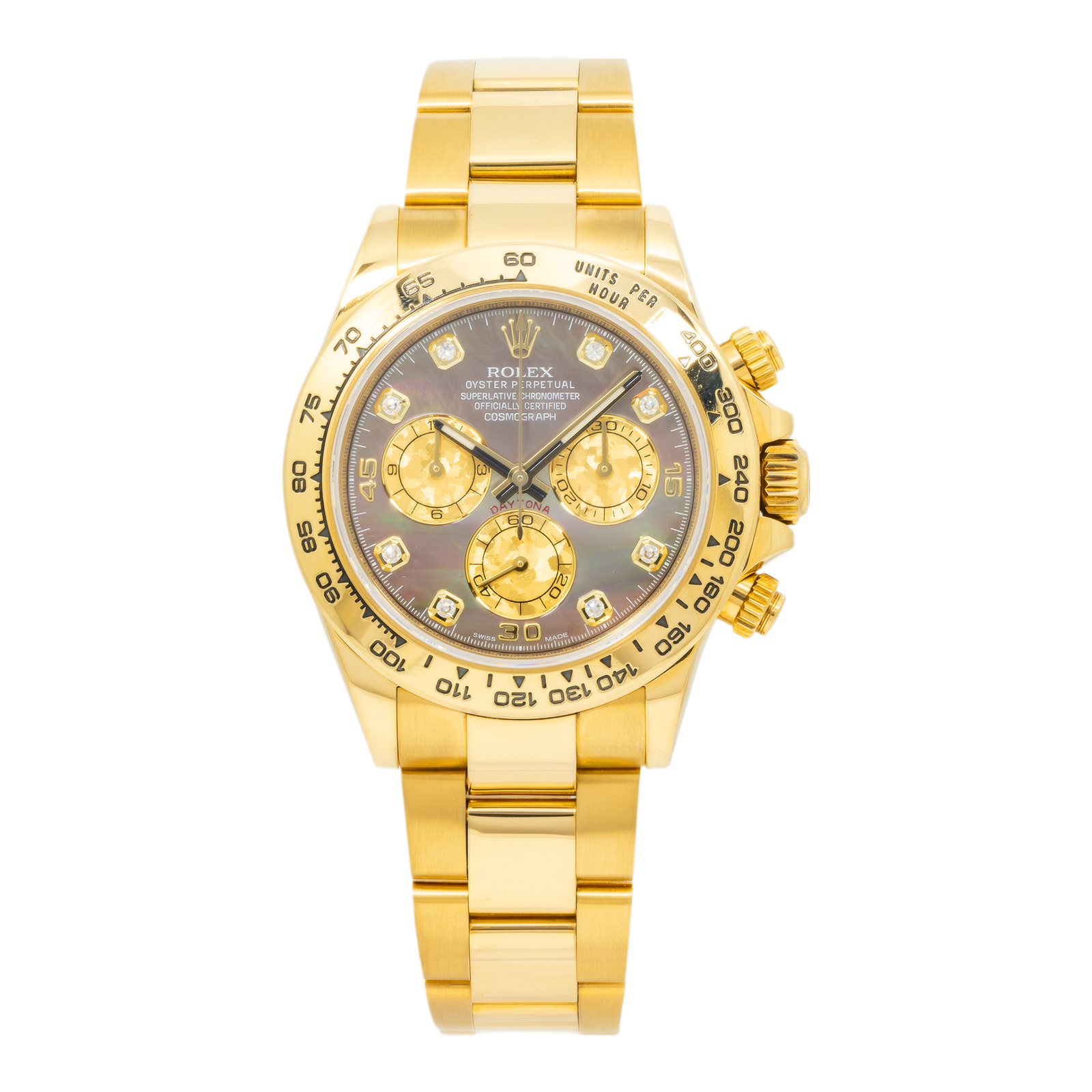 Pre-Owned-Rolex-Cosmograph-Daytona-116508-Black-Mother-Of-Pearl-Diamond-Dial-JD-Watches-NY.png Rolex Cosmograph Daytona 116508 Black Mother Of Pearl Diamond Dial - Image 1