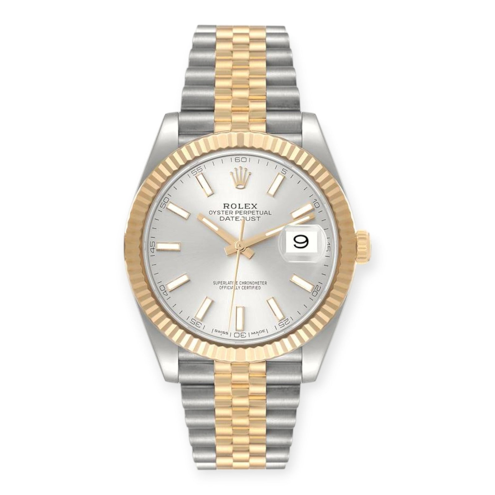 Pre-Owned-Rolex-Datejust-41-Steel-Yellow-Gold-126333-Silver-Dial-Mens-Watch-JD-Watches-NY_01adede6.jpg Rolex Datejust 41 Steel Yellow Gold 126333 Silver Dial Mens Watch - Image 1