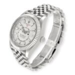 Rolex Sky Dweller Stainless Steel Jubilee Bracelet White Dial 336934 - Image 3