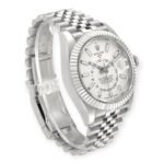 Rolex Sky Dweller Stainless Steel Jubilee Bracelet White Dial 336934 - Image 4