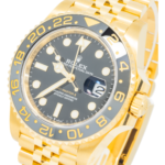 Rolex Yellow Gold GMT Master II 126718GRNR with Jubilee Bracelet - Image 2