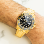 Rolex Yellow Gold GMT Master II 126718GRNR with Jubilee Bracelet - Image 6