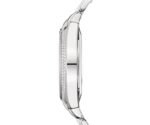36mm Steel Sunburst Blue Dial Diamond Bezel Bracelet - Image 4