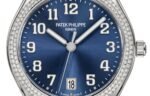 36mm Steel Sunburst Blue Dial Diamond Bezel Bracelet - Image 2